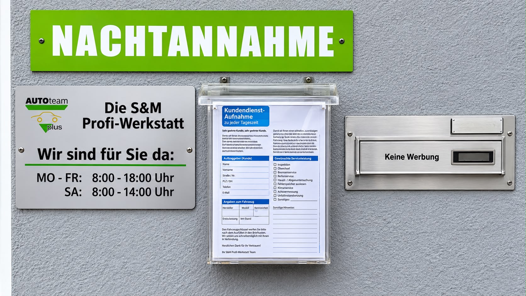 Unsere Nachtannahme