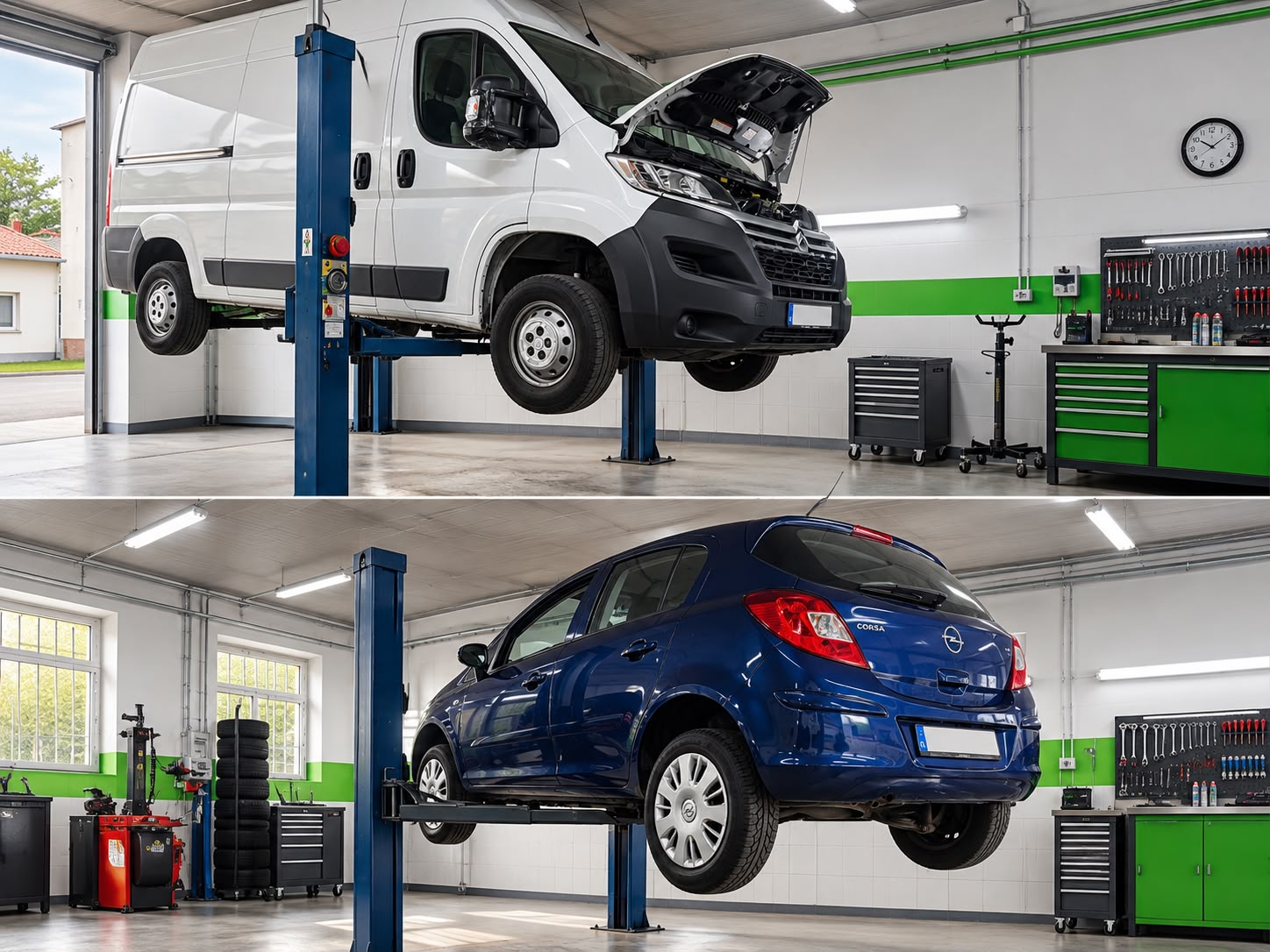 Motorwartung und Motorreparatur